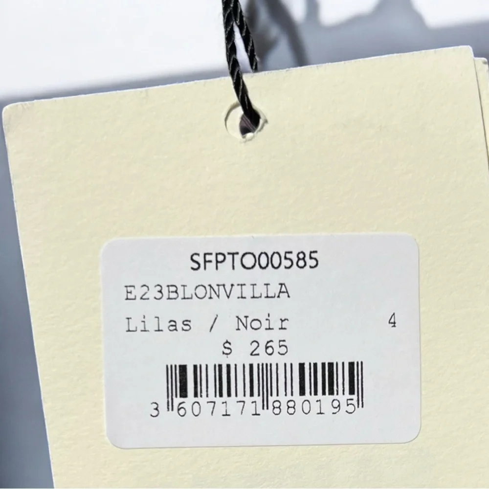 🌻NEW w/tags Sandro Blonvilla Puff Sleeve Crop Top | FR Size 4 / US Size 10 - Picture 14 of 14